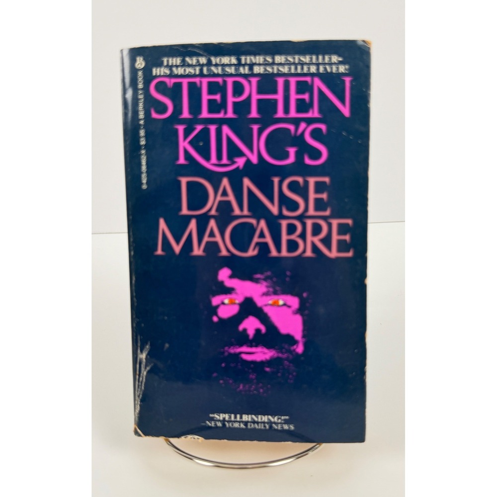 Stephen King Danse Macabre 1983 Berkley Paperback 2nd Printing Horror